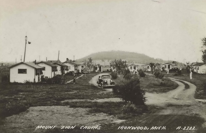 Mount Zion Cabins - Vintage Postcard (newer photo)